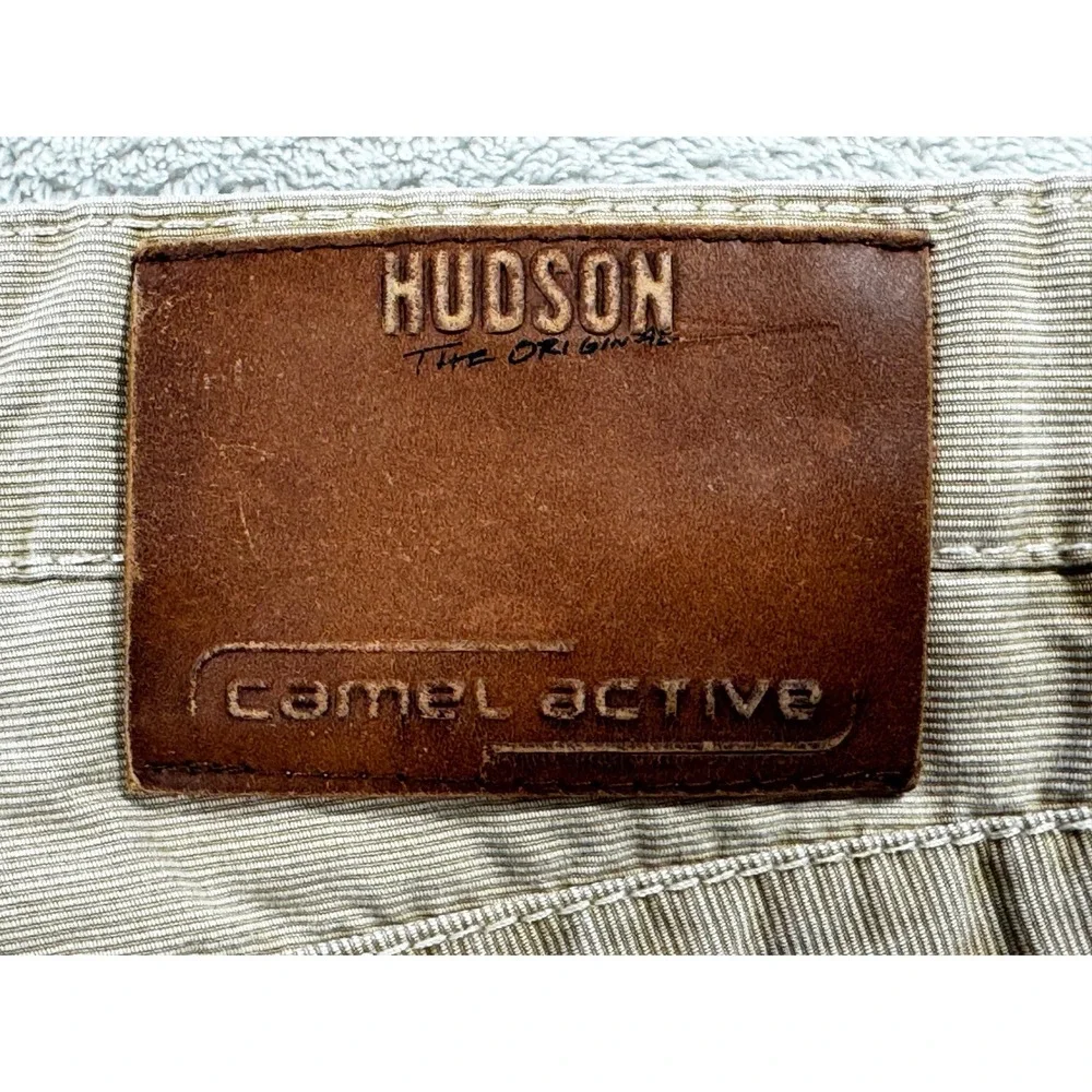 Camel Active Mens Hudson Corduroy Straight Tan Pants 33/30 Meas: 33x30